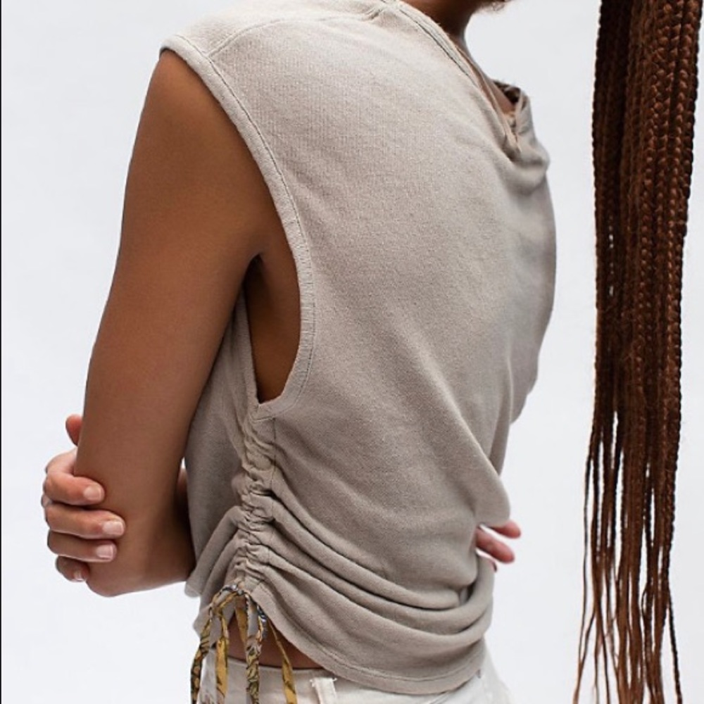 Free People Gray Tank Top